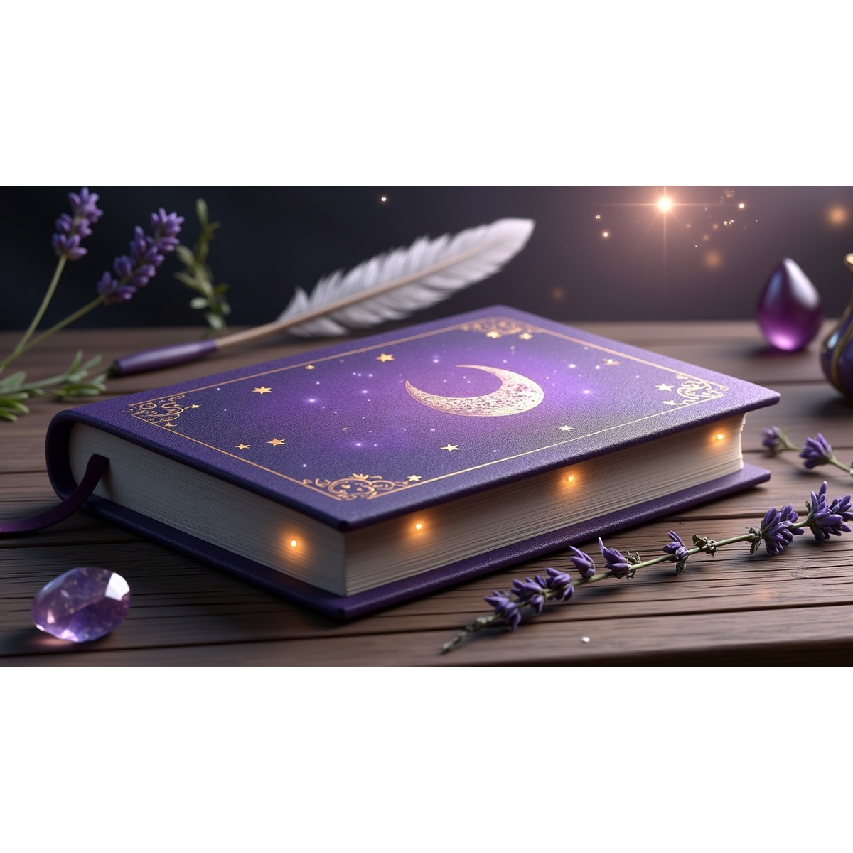 Carnet violet — grimoire poétique
