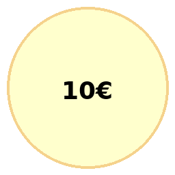Étoile magique (10€)